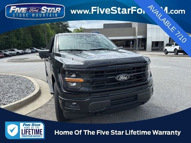 New 2026 Agate Black Metallic Ford XLT image 3