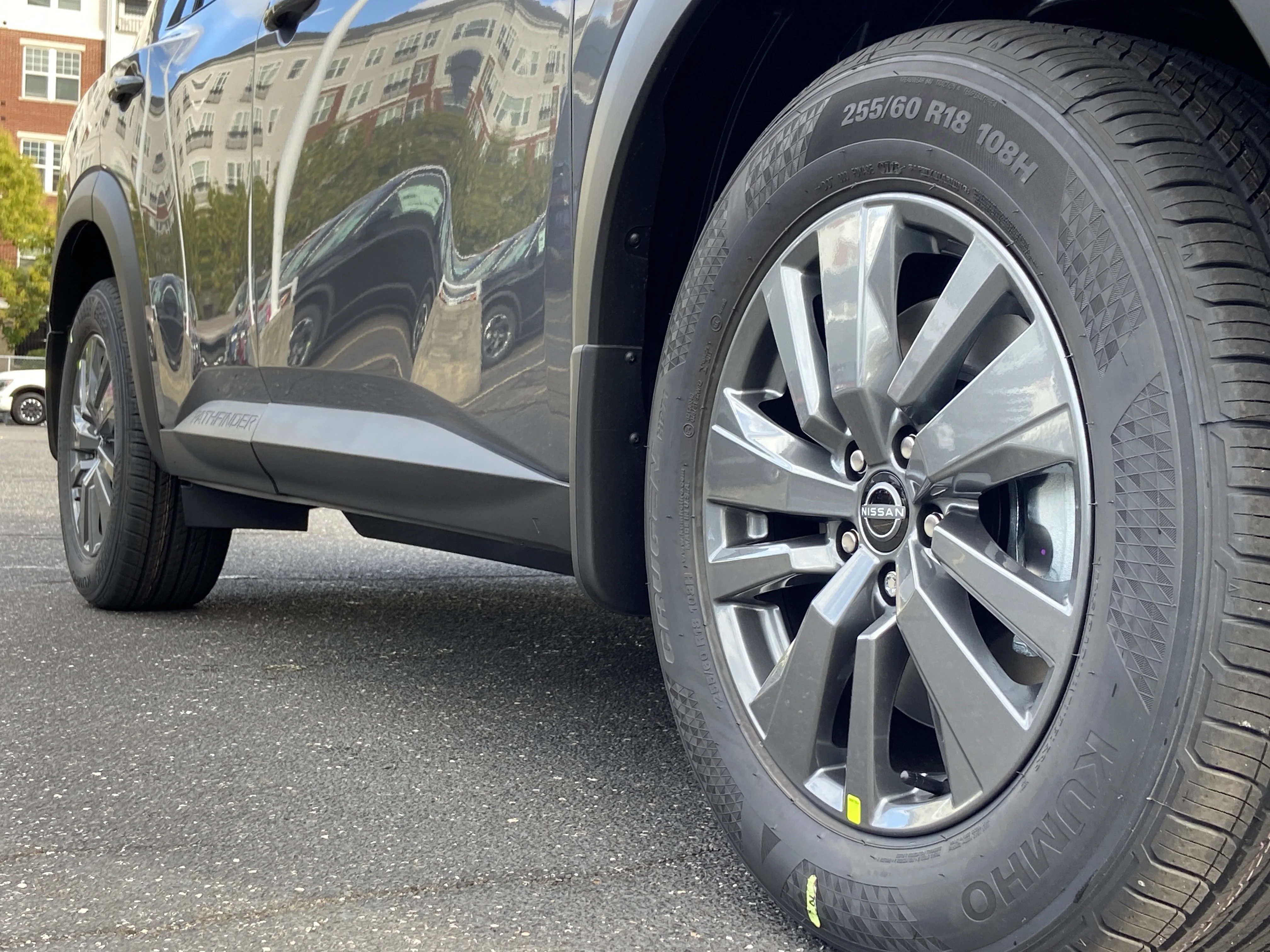 New 2025 Gun Metallic Nissan SV image 8
