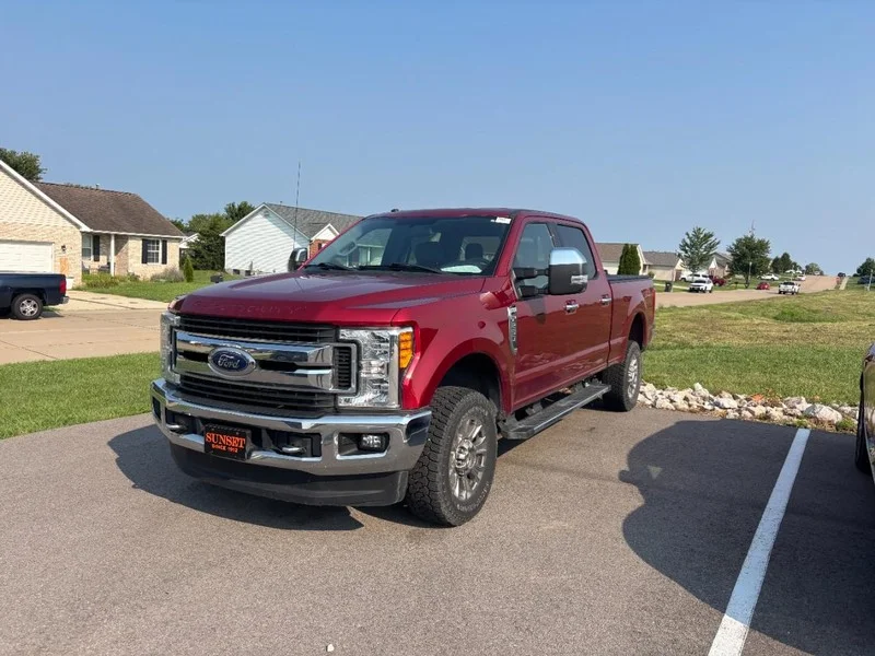 Used 2017 Ruby Red Metallic Tinted Clearcoat Ford XLT image 1