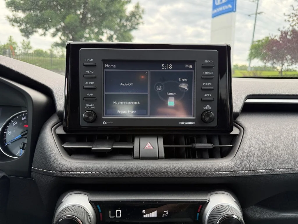 Used 2021 Midnight Black Metallic Toyota LE image 9