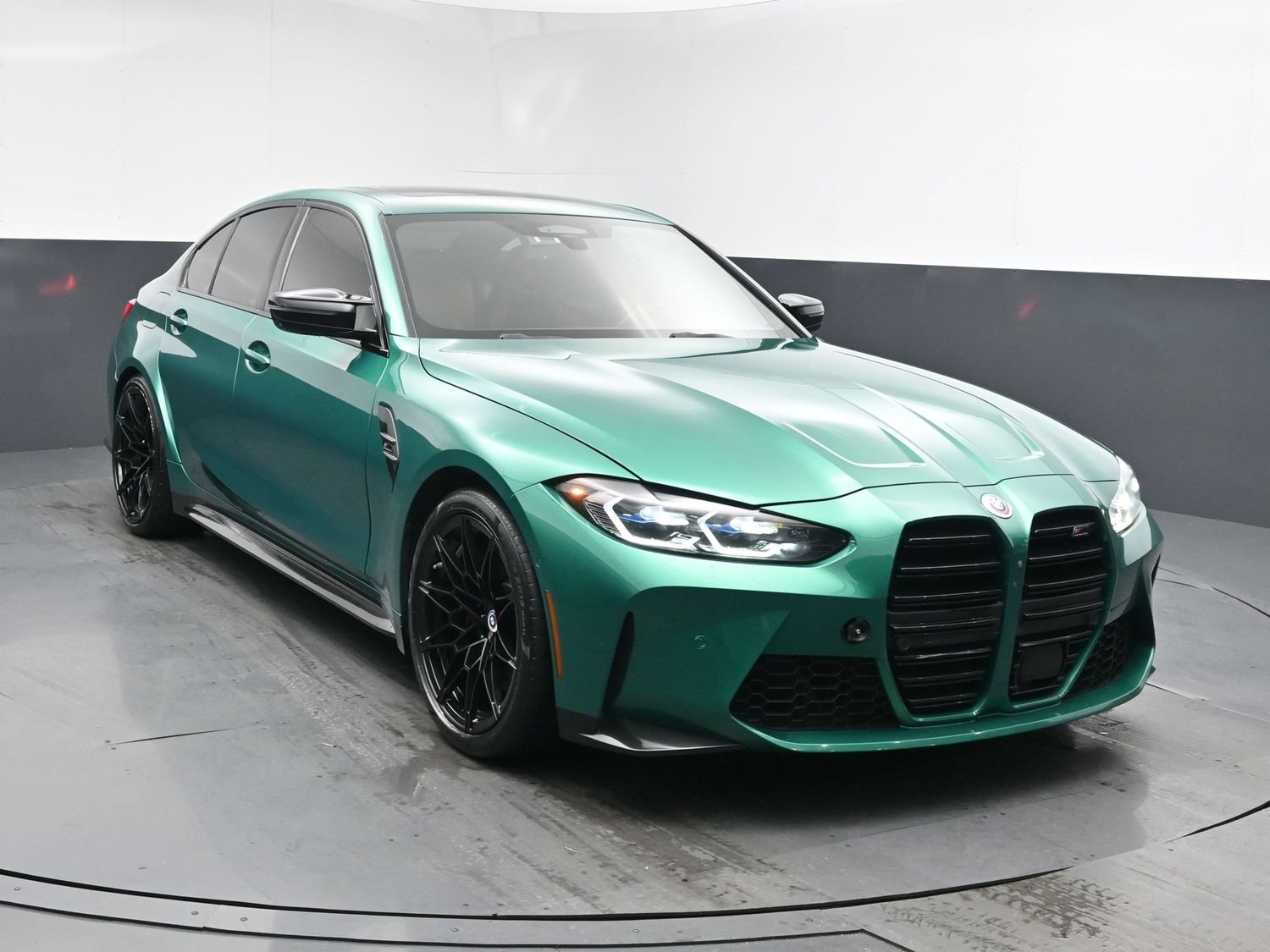 Used 2022 Isle of Man Green Metallic BMW Competition xDrive image 2
