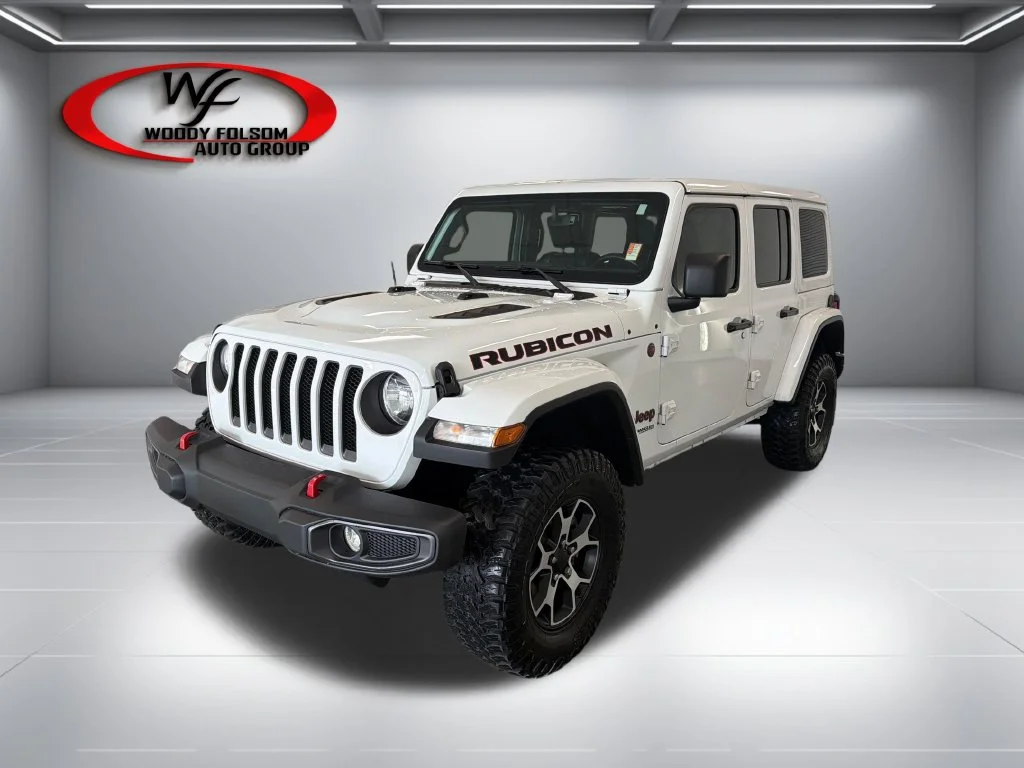 Used 2022 White Jeep Unlimited Rubicon image 3