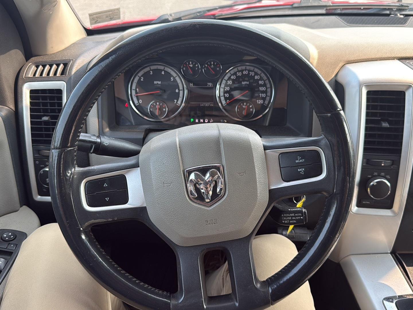 Used 2011 Flame Red Ram Big Horn image 13