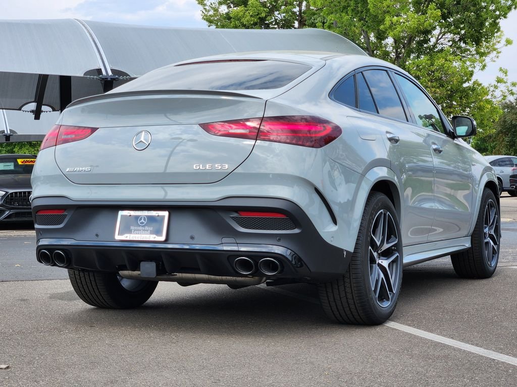 New 2026 MANUFAKTUR Alpine Grey Mercedes-Benz AMG® GLE 53 COUPE image 8