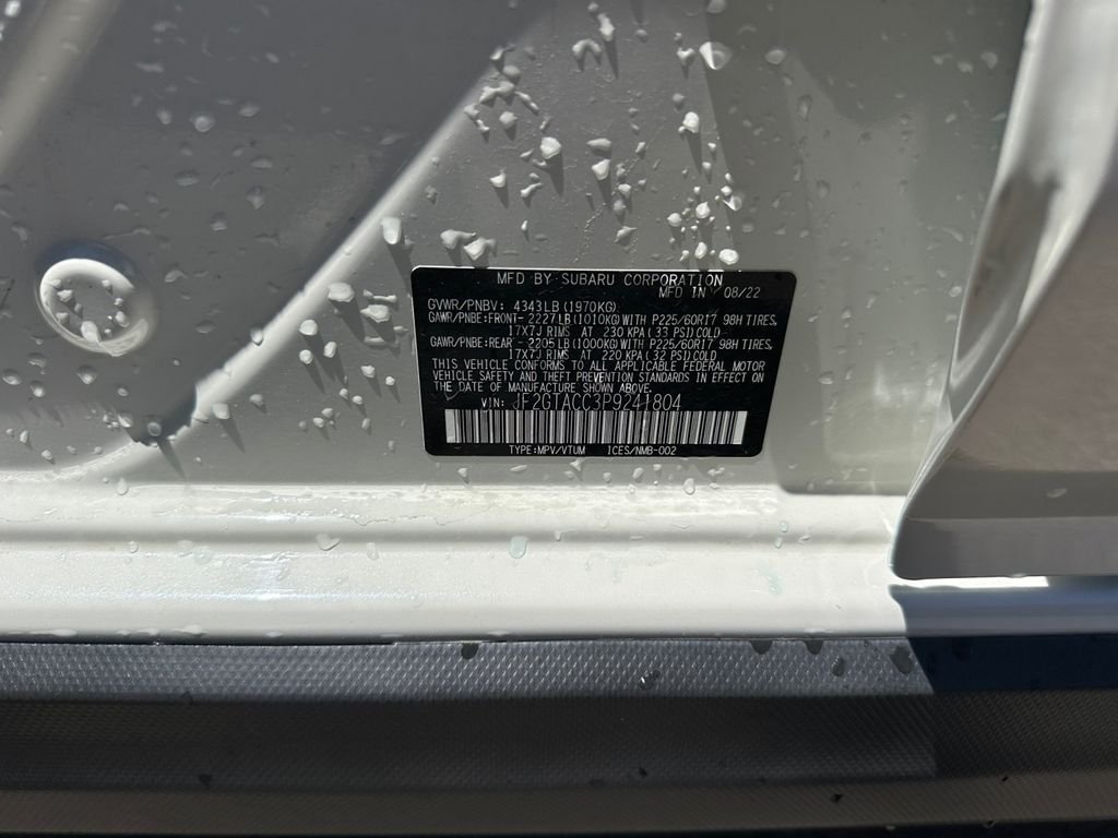 Used 2023 White Subaru Premium image 20
