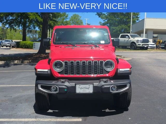 Used 2025 Red Jeep Sahara 4xe image 8
