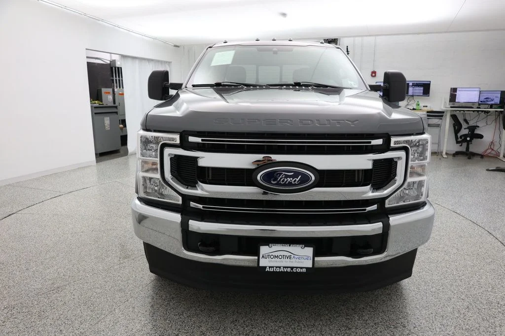 Used 2021 Carbonized Gray Metallic Ford XL 4WD Crew Cab 8