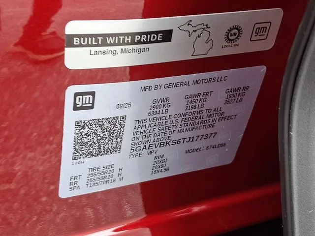 New 2026 Cherry Red Tintcoat Buick Sport Touring image 22