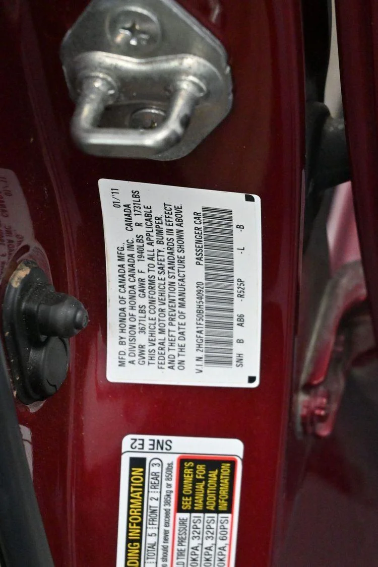 Used 2011 Tango Red Pearl Honda LX image 29