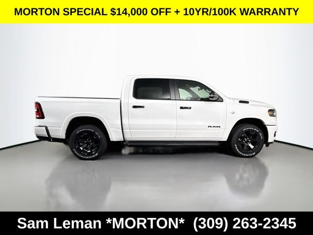 New 2026 Bright White Clear-Coat Exterior Paint Ram Big Horn/Lone Star image 8