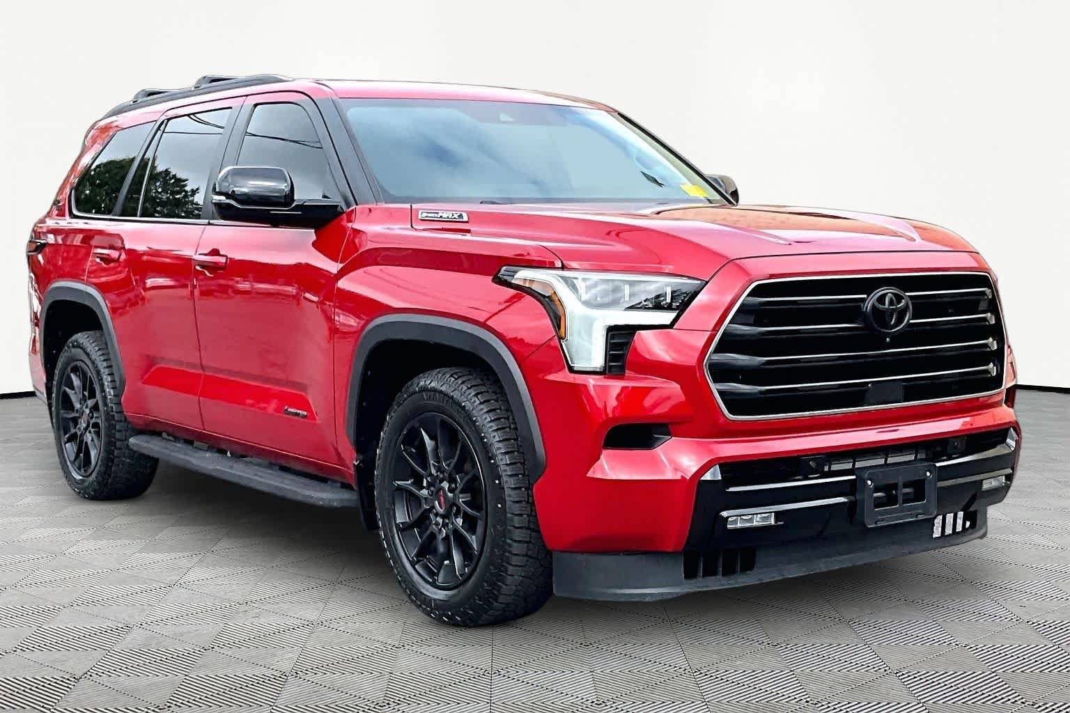 Certified Used 2024 Supersonic Red Toyota Limited image 3