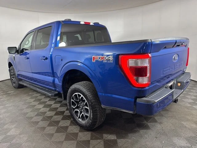 Used 2023 Blue Metallic Ford Lariat image 5