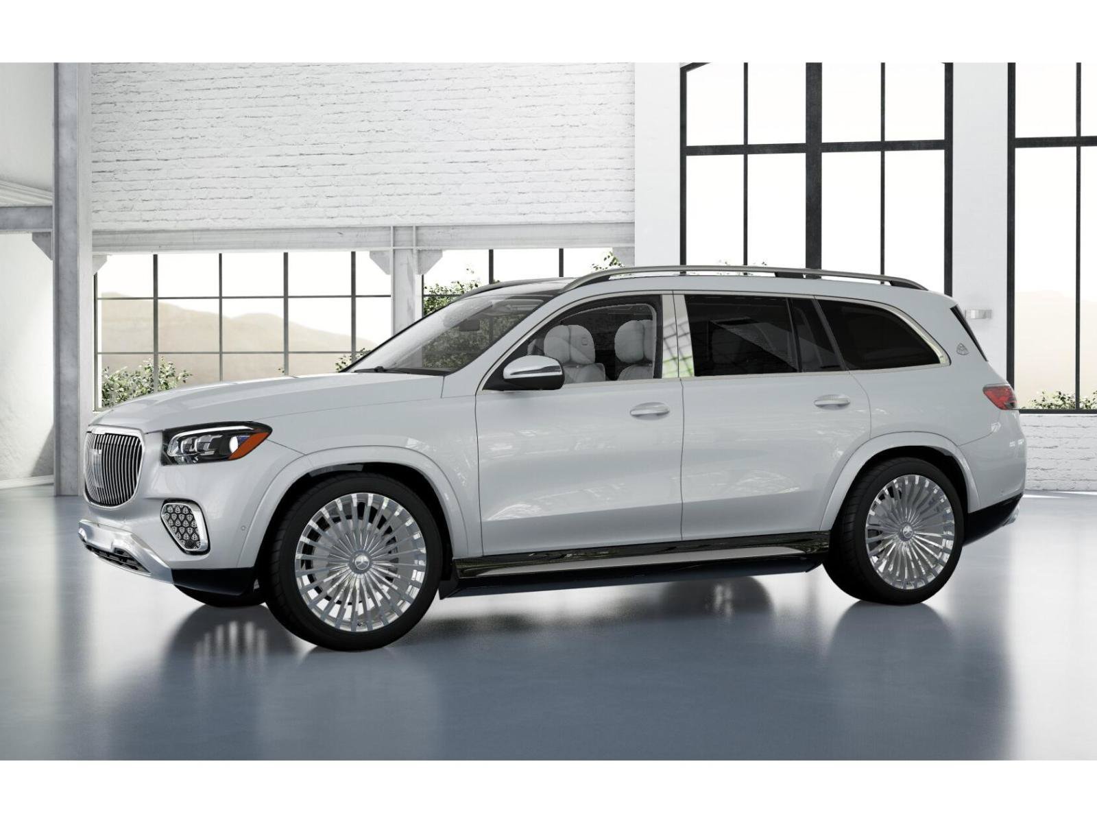 New 2026 MANUFAKTUR Moonlight White Metallic Mercedes-Benz Maybach GLS 600 image 37