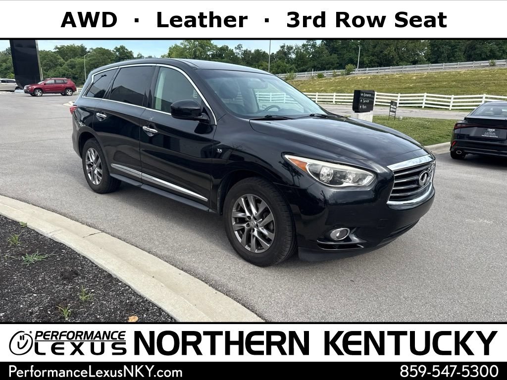Used 2015 Black Obsidian INFINITI Base image 1