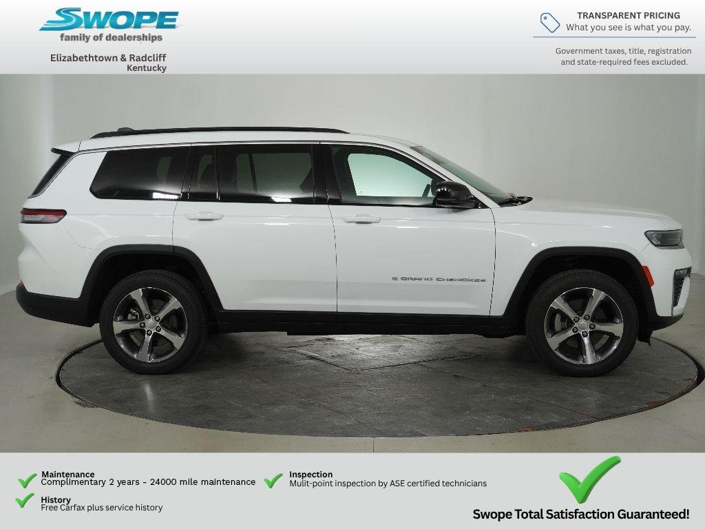 Used 2026 Bright White Clearcoat Jeep Limited image 2