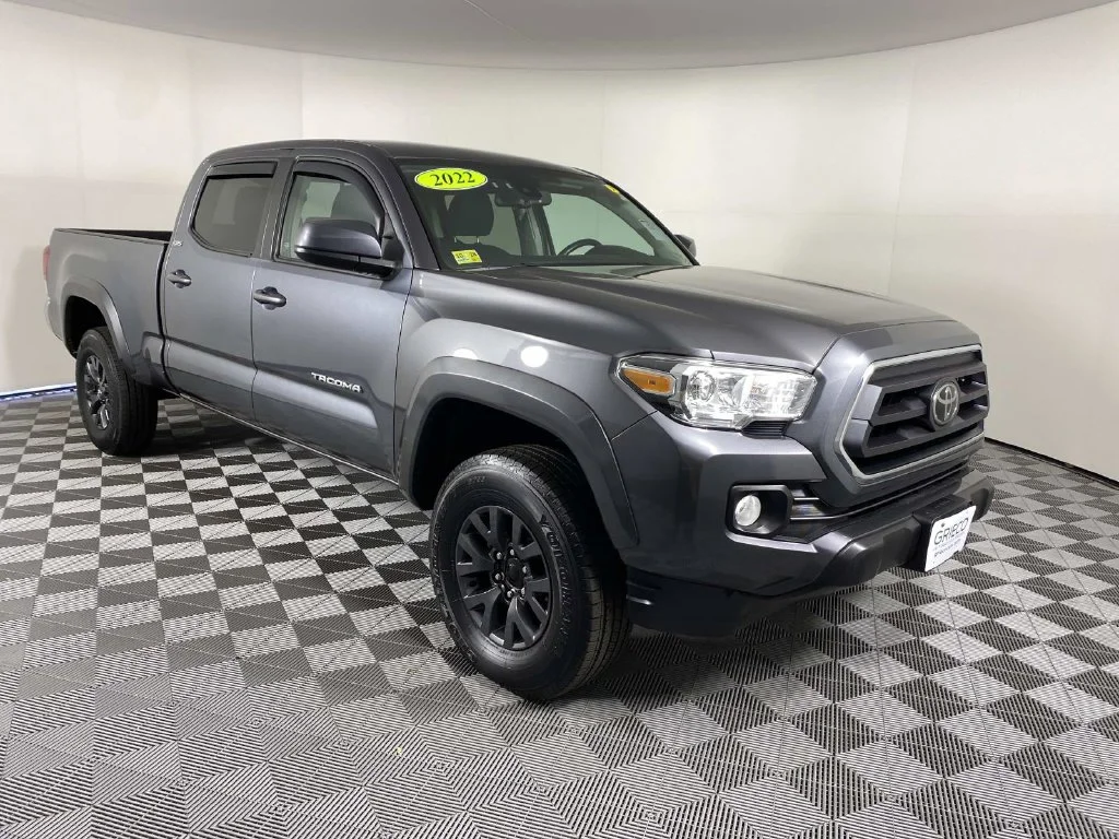 Used 2022 Magnetic Gray Metallic Toyota SR5 image 1