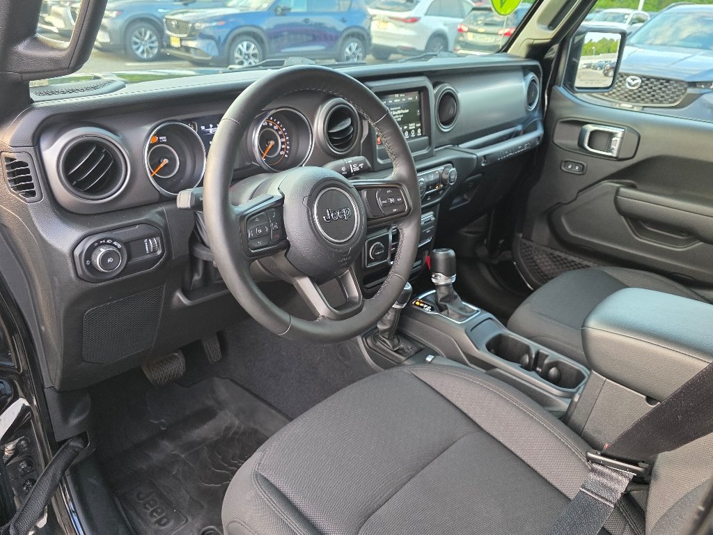 Used 2023 Black Clear Coat Jeep Sport S image 30