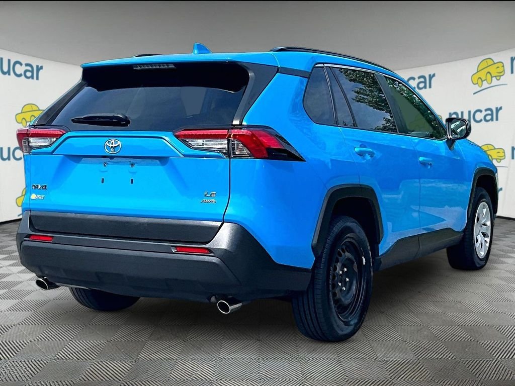 Used 2019 Blue Toyota LE image 6