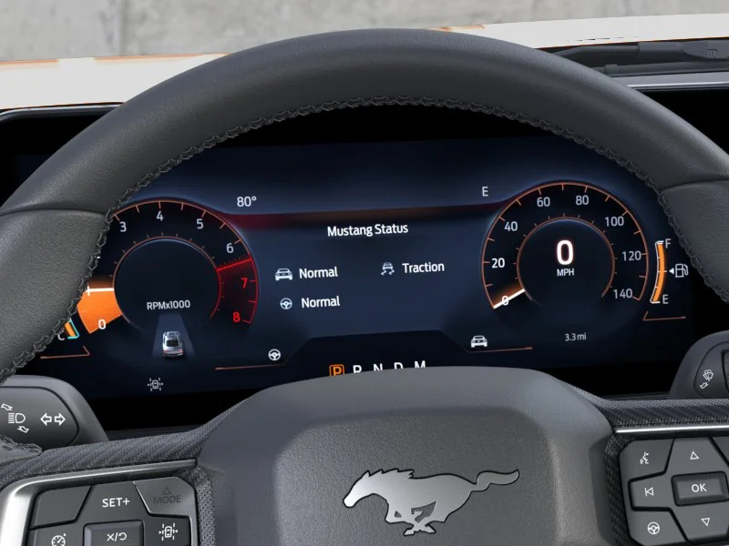 New 2026 Orange Fury Metallic Tri-coat Ford EcoBoost® Premium Fastback image 13