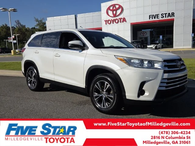 Used 2019 White Toyota LE image 1