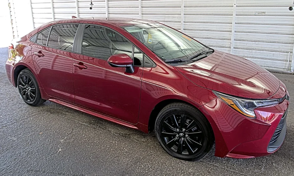 Used 2026 Red Toyota LE image 3