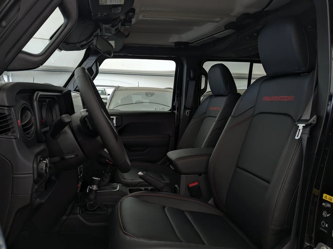 New 2026 Black Jeep Rubicon - - Nappa Leather - Convenience Grp - Safety Grp - 3-Piece Hardtop & More! image 14