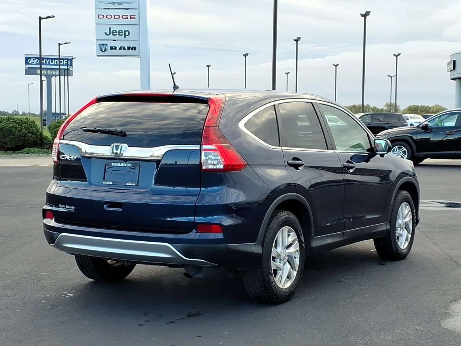 Used 2016 Obsidian Blue Pearl Honda EX image 10