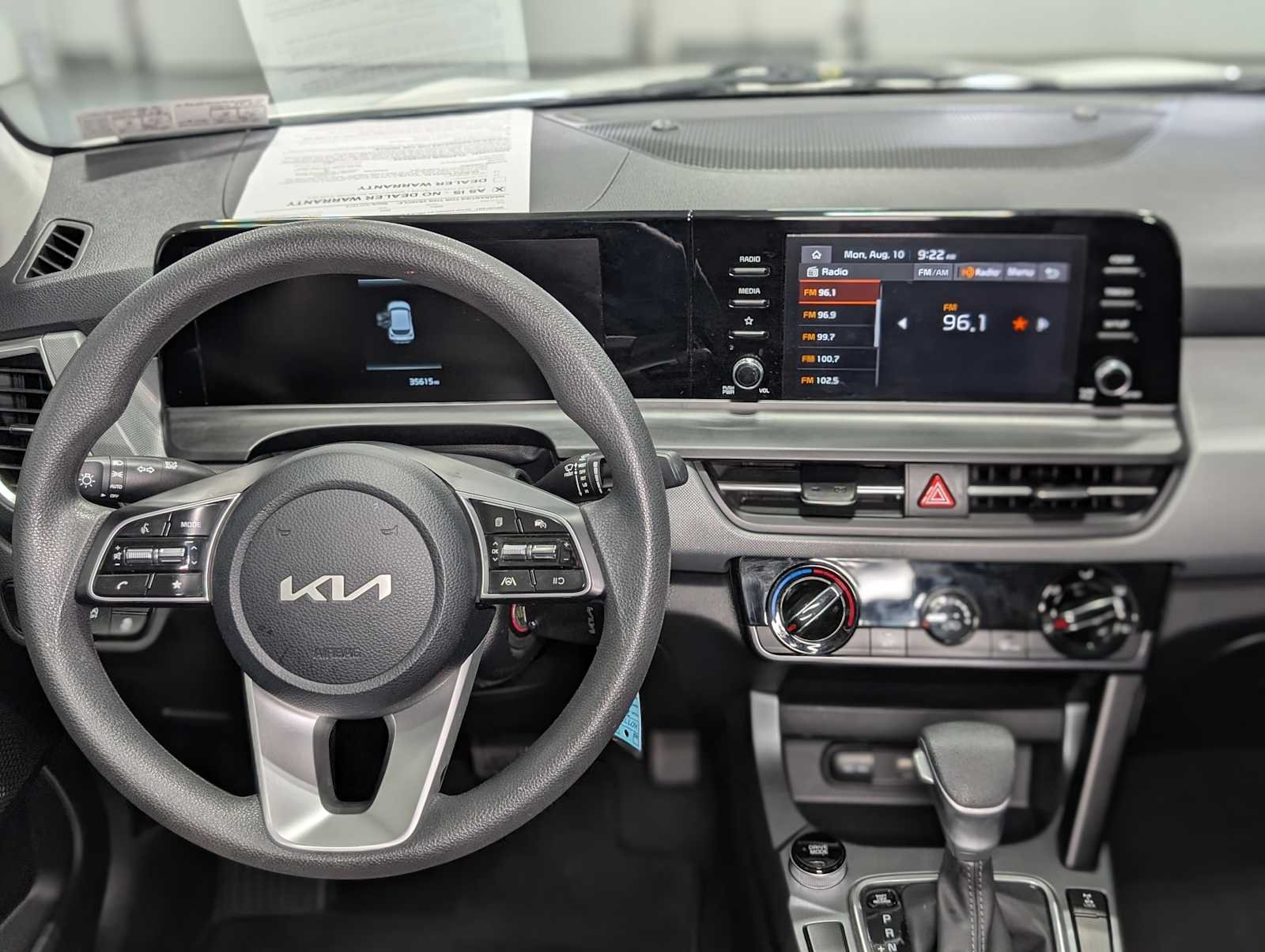 Used 2024 Snow White Pearl Kia LX image 5