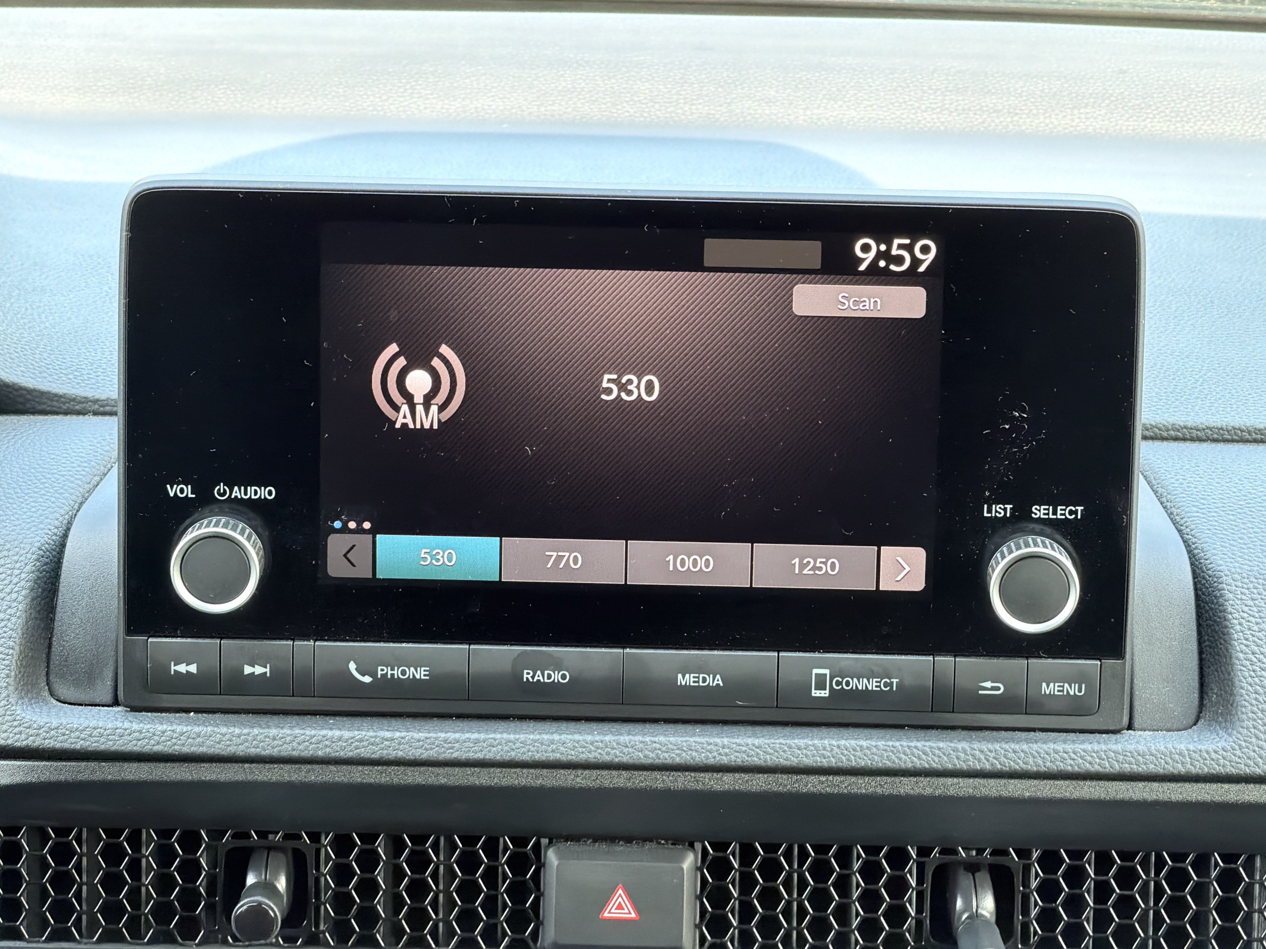 Used 2025 Canyon River Blue Metallic Honda EX image 4
