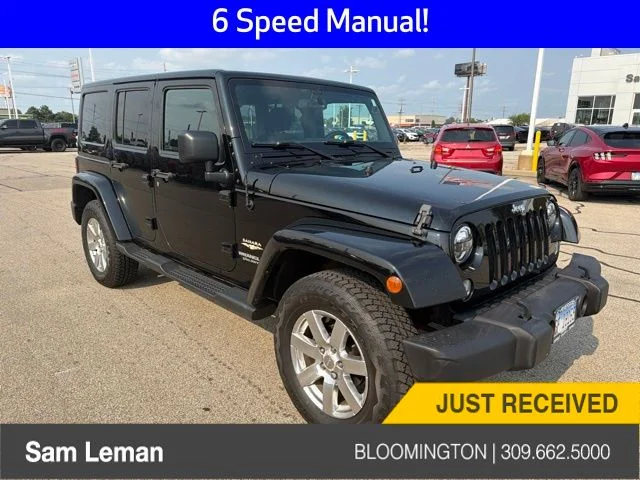 2015 Jeep Wrangler Unlimited Sahara for sale at Sam Leman Chrysler Jeep Dodge of Bloomington