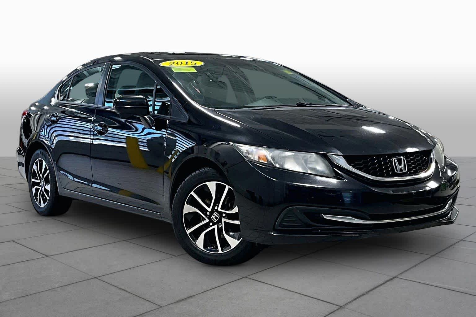 Used 2015 Alabaster Silver Metallic Honda EX image 3