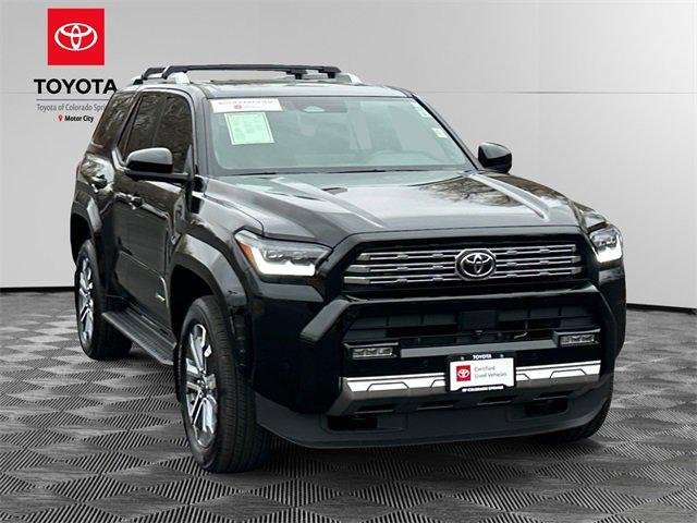 Certified Used 2025 Black Toyota Limited image 1
