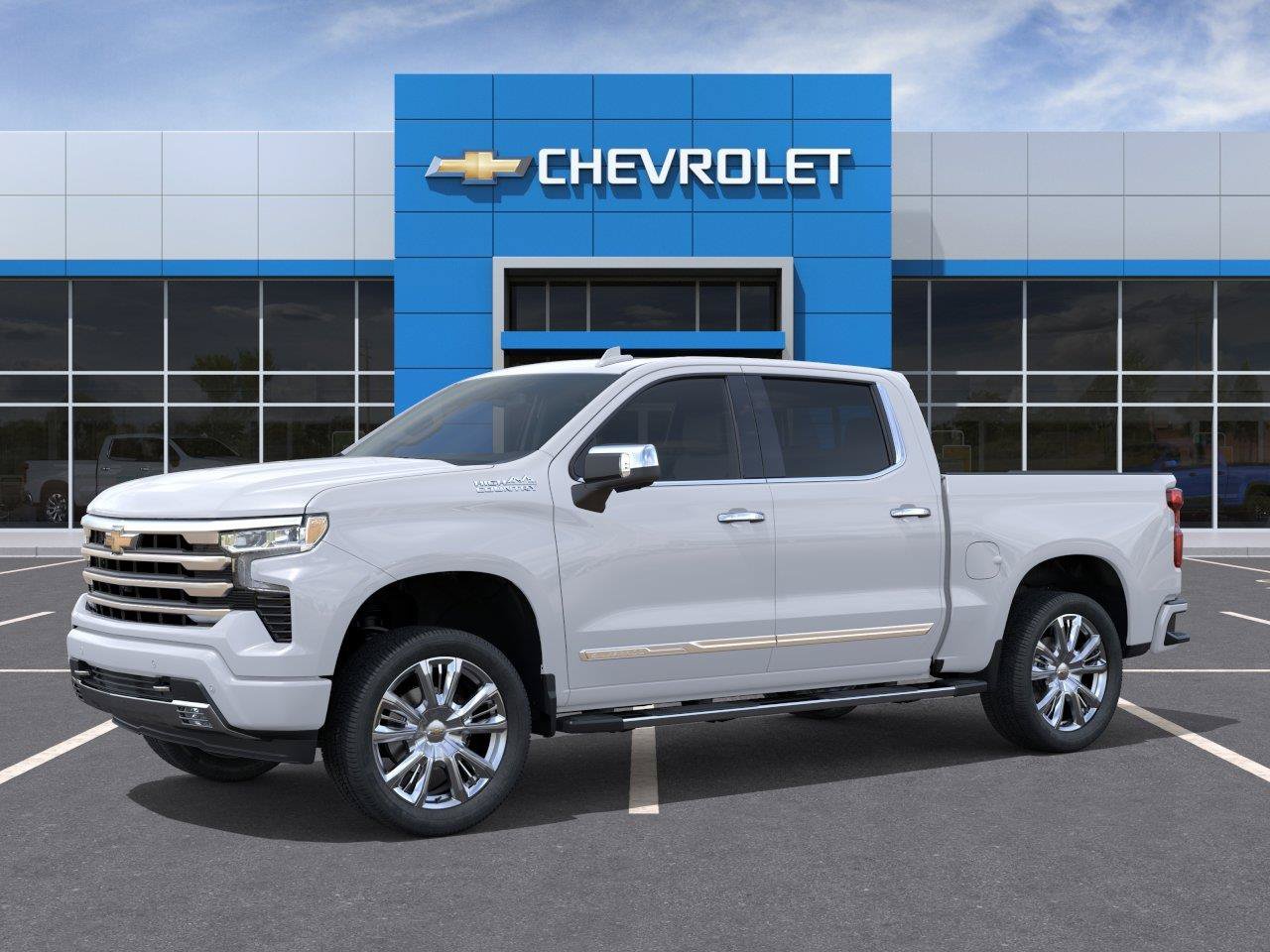 New 2026 Polar White Tricoat Chevrolet High Country image 2