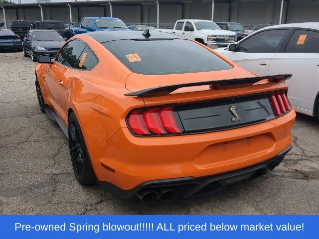 Used 2021 Orange Ford Shelby GT500 image 2