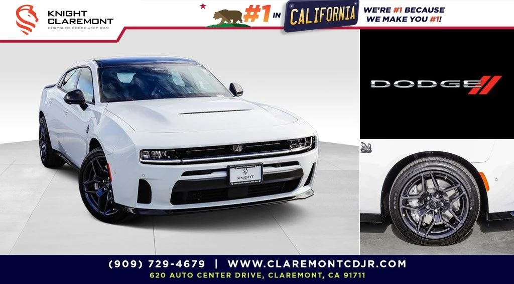 New 2026 White Dodge Scat Pack Plus image 1