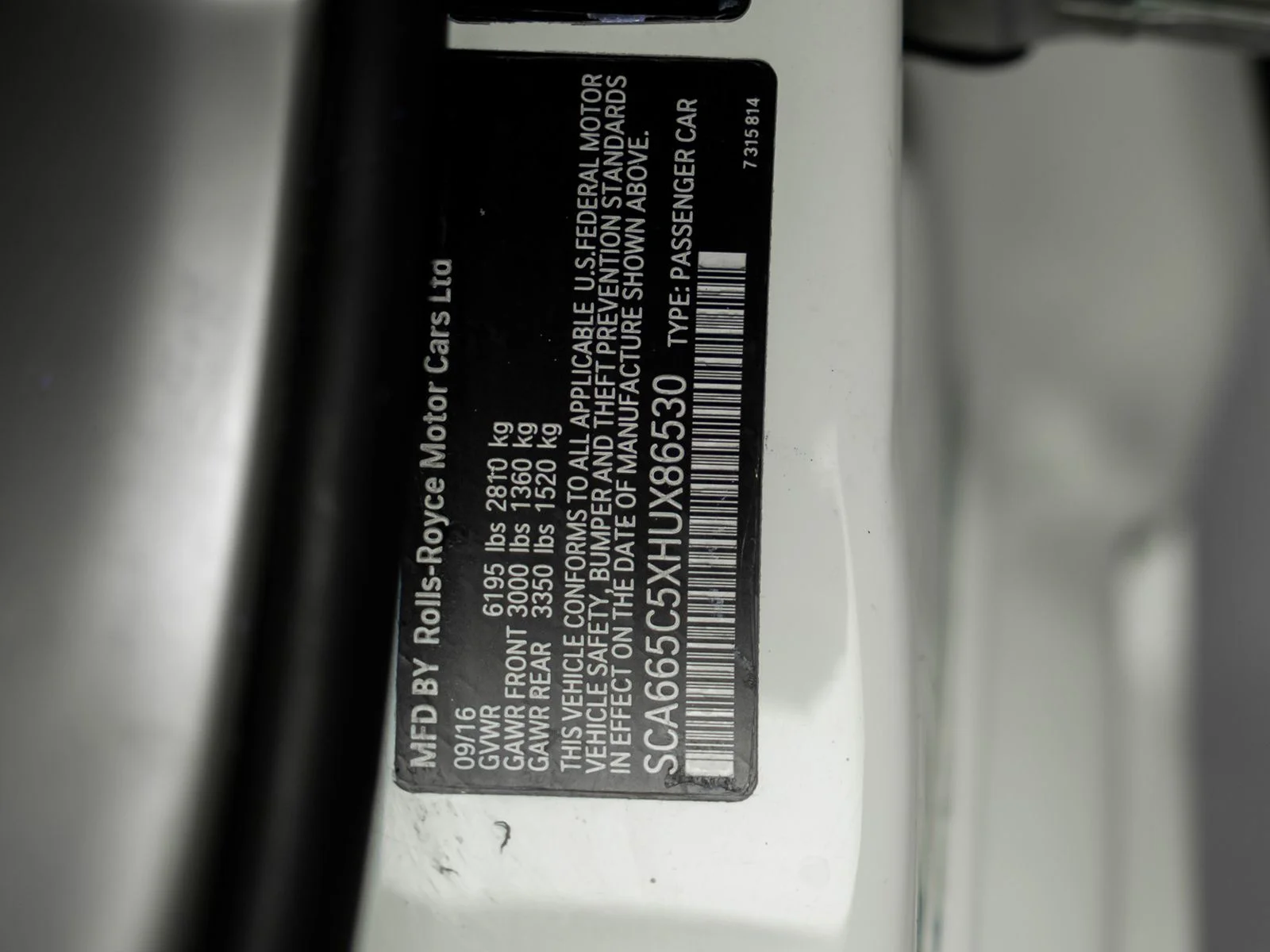 Used 2017 White Rolls-Royce Base image 66