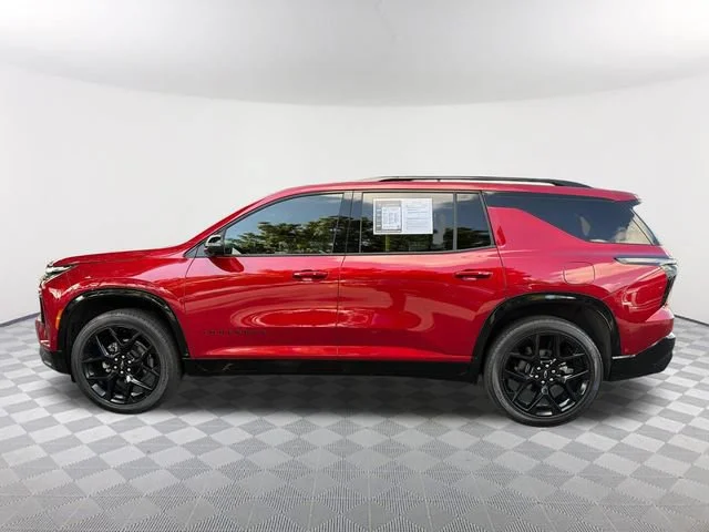 Used 2025 Radiant Red Tintcoat Chevrolet RS image 8