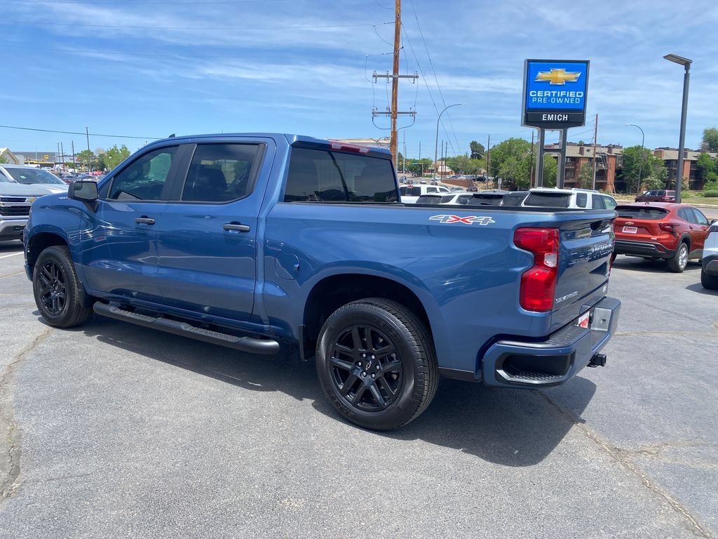 Used 2024 Lakeshore Blue Metallic Chevrolet Custom image 3