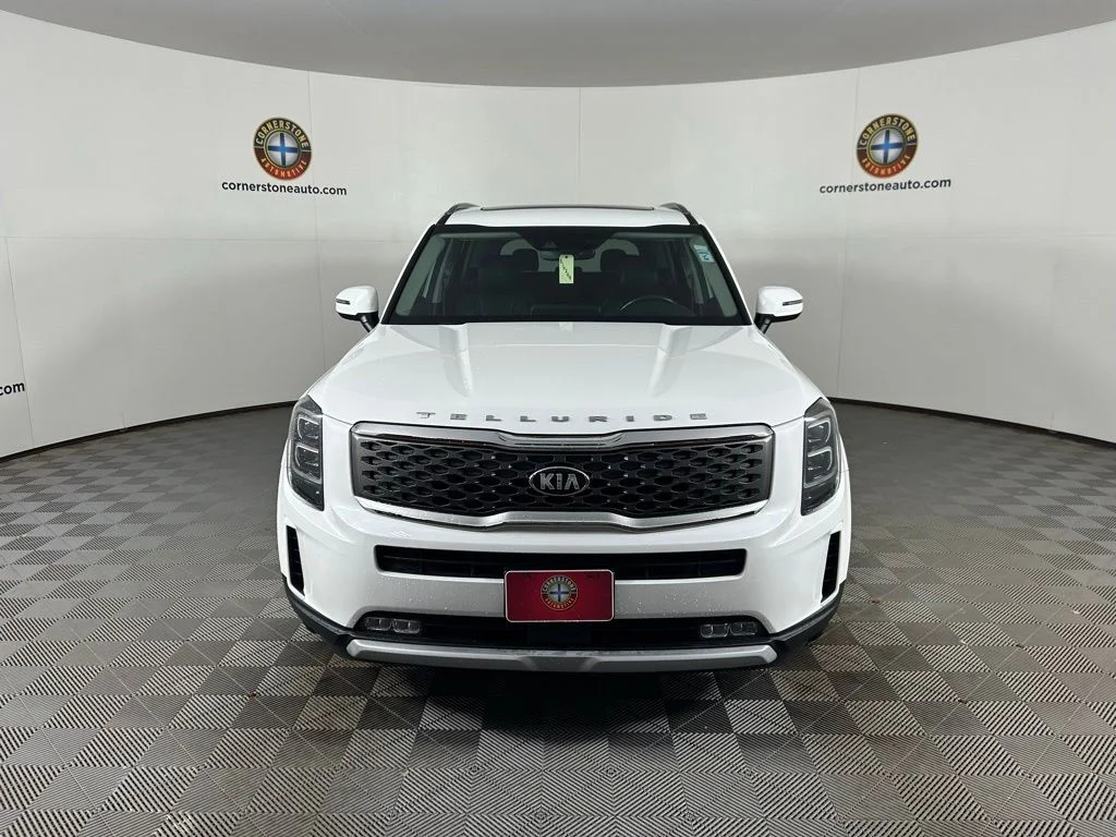 Certified Used 2021 White Kia EX image 18