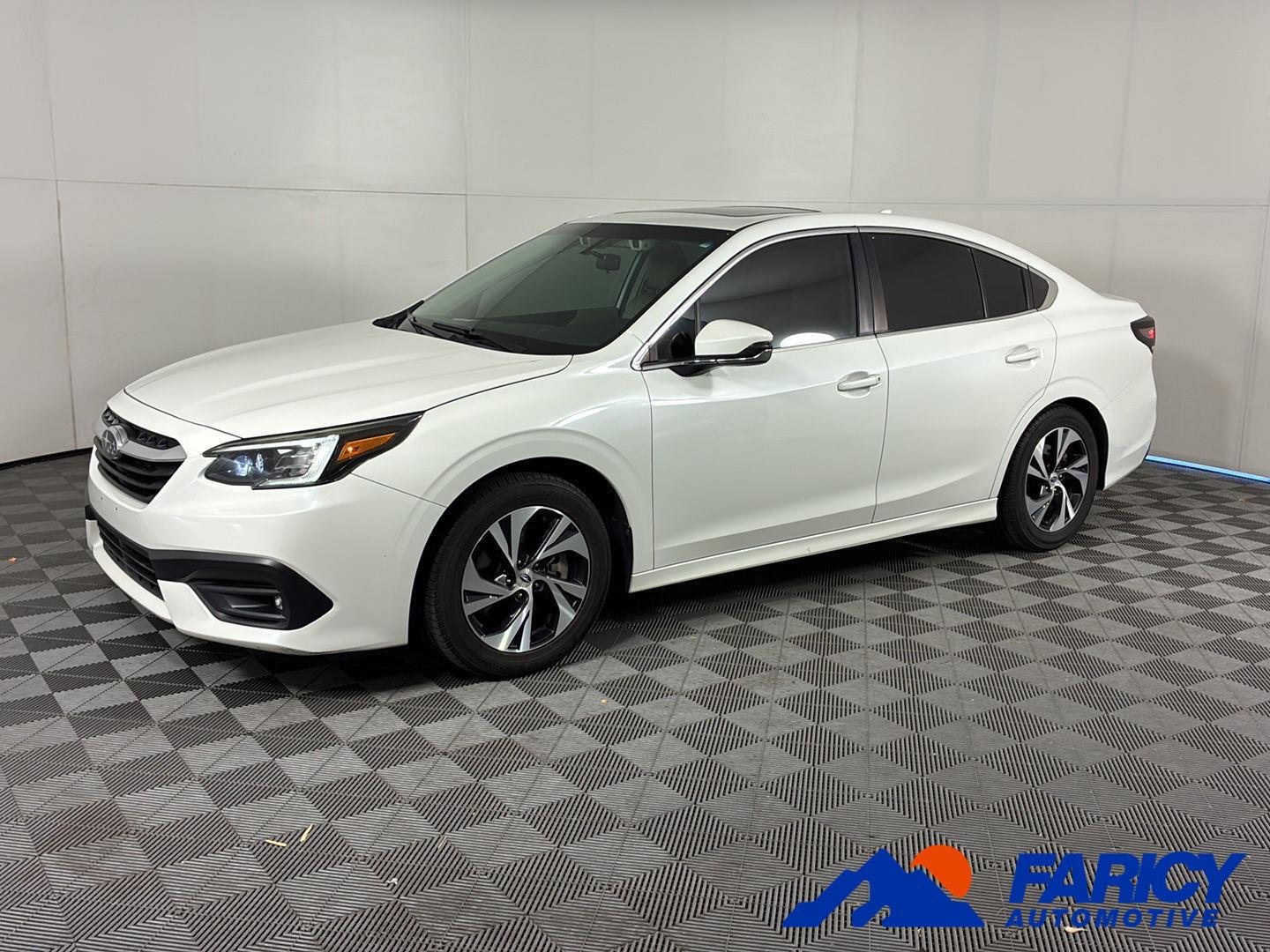 Used 2020 Crystal White Pearl Subaru Premium image 1