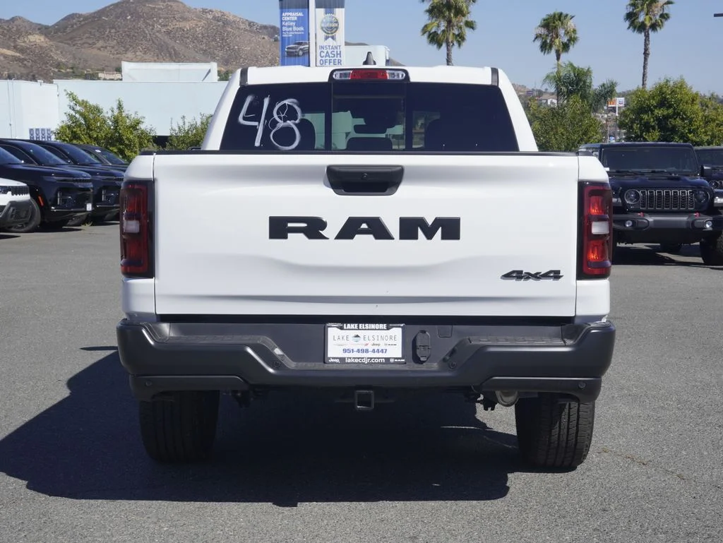 New 2026 Bright White Clear-Coat Exterior Paint RAM Tradesman image 4
