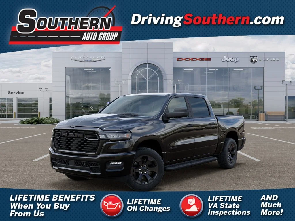 New 2026 Diamond Black Crystal Pearl-Coat Exterior Paint RAM Express image 1