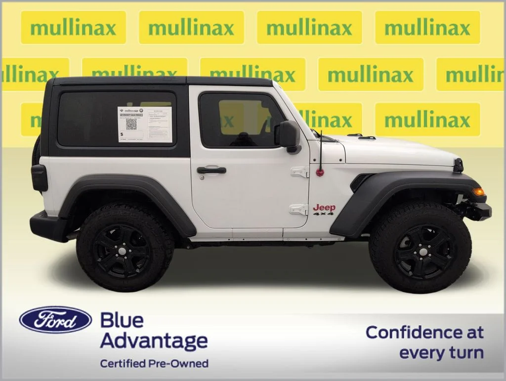 Certified Used 2019 White Jeep Sport S image 2