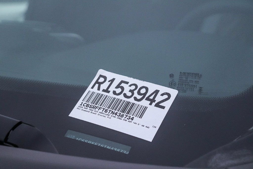 New 2026 Diamond Black Crystal Pearlcoat Ram Big Horn/Lone Star image 31