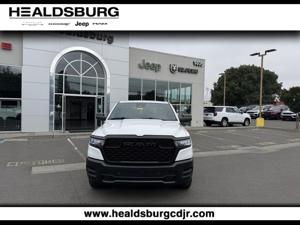 New 2026 Bright White Clear-Coat Exterior Paint RAM Tradesman image 8