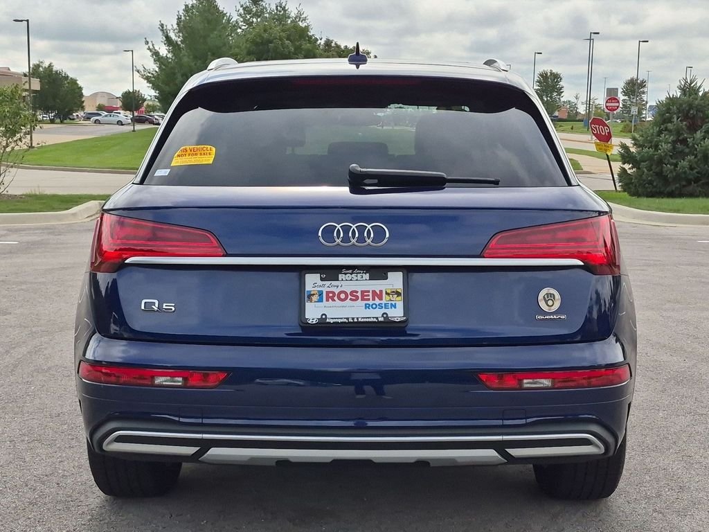 Used 2021 Blue Audi 45 Premium Plus image 6