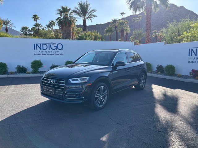 Used 2020 Moonlight Blue Audi 55 Premium Plus image 1