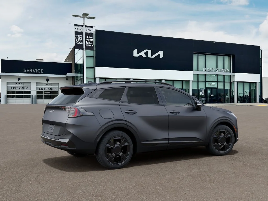 New 2027 Shadow Matte Gray Kia X-Line Prestige image 6
