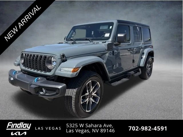 Used 2024 Gray Jeep Sport S 4xe image 1