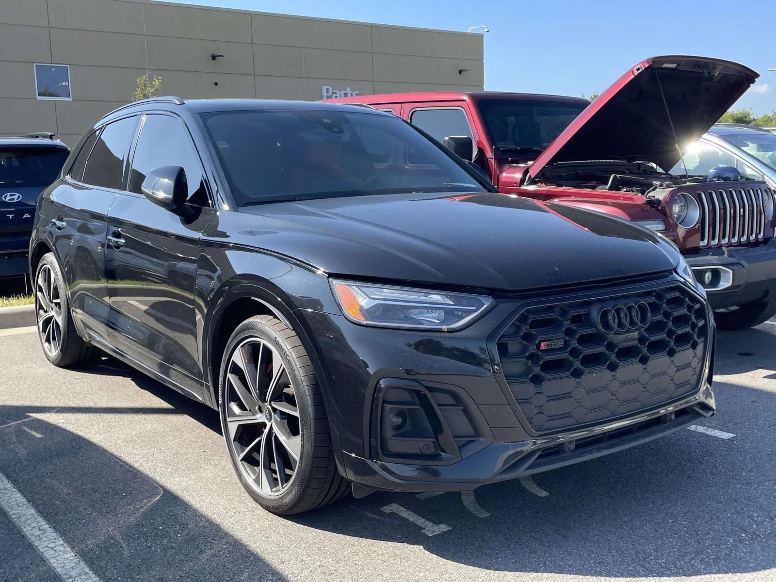 Used 2023 Mythos Black Metallic Audi Premium Plus image 1